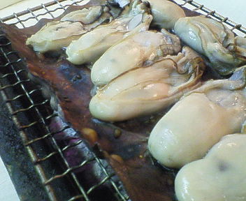 牡蠣松前焼き