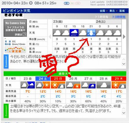 桜、どこで停まってる・・・