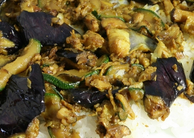 ●● なすのドライカレー ●● ●● なすのドライカレー ●●