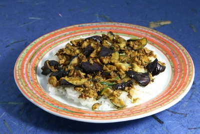 ●● なすのドライカレー ●● ●● なすのドライカレー ●●