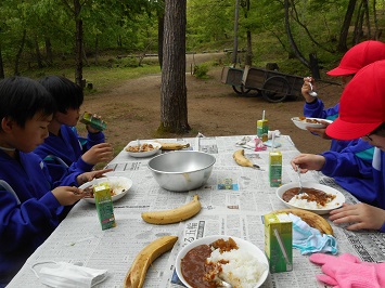 ５月１９日２０日　５年生自然体験学習