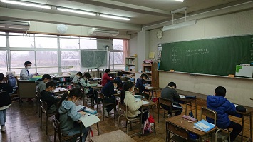 １２月１３日　算数チャレンジ学習週間