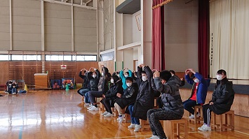 ２月２５日　６年生を送る会