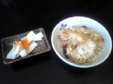 寒天とランチ。