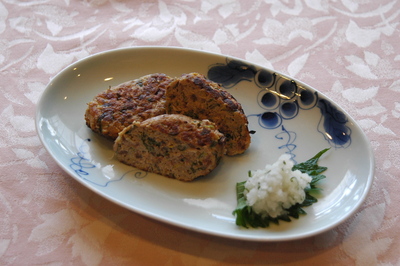 ◆　お魚ハンバーグ　◆