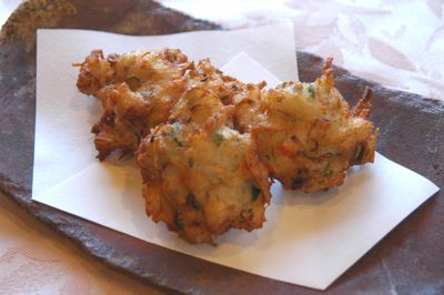 オイルサーディンのカリカリ揚げ~~です。。。。