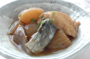身欠ニシンと大根の煮物です。