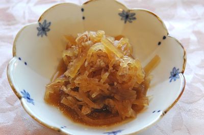 大根の煮浸しです。やさし~いお味です。