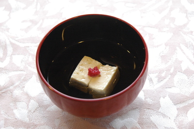 ◆　水晶豆腐のおすまし　◆