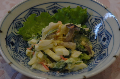 た~ぷり野菜のおかず♪♪♪二品です。