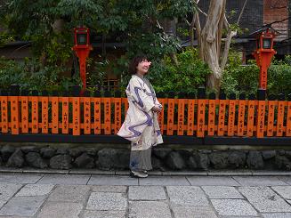 梅香る京都旅*　二日目ぶらり着物・祇園上ル