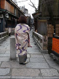 梅香る京都旅*　二日目ぶらり着物・祇園上ル