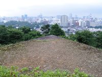 今朝の散歩（青葉城付近）