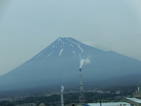 どうしても見てしまう富士山