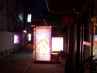 歓楽街の名残り