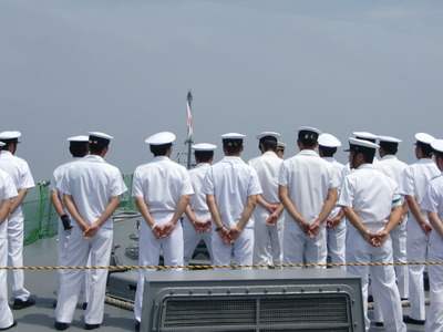 護衛艦による仙台湾クルージング