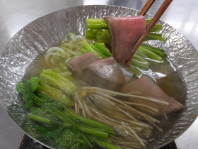 仙台セリと牛タンしゃぶしゃぶ鍋 仙台セリと牛タンしゃぶしゃぶ鍋