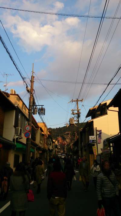 2013.12.1 清水寺へ