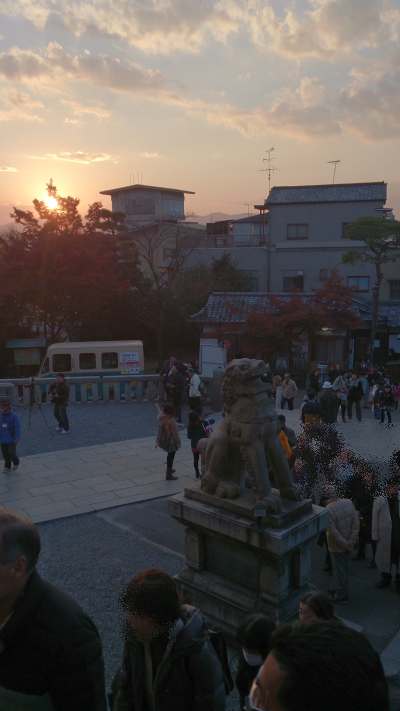 2013.12.1 清水寺へ