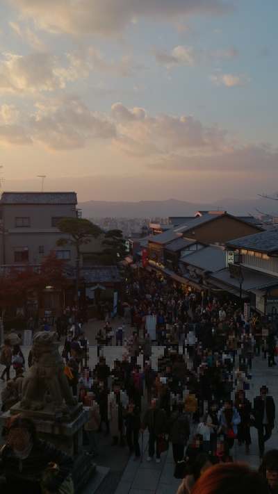 2013.12.1 清水寺へ