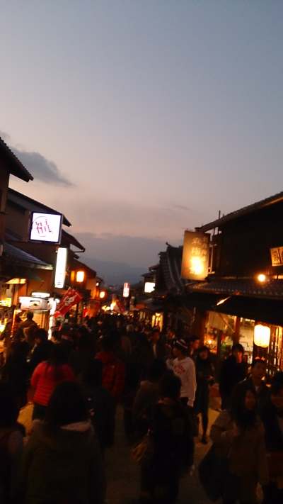 2013.12.1 清水寺へ