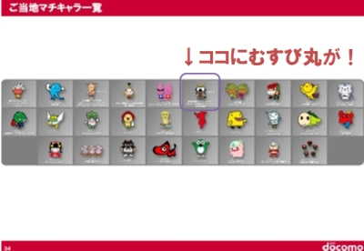 NTTドコモ「ご当地マチキャラパスポート」にむすび丸登場確定