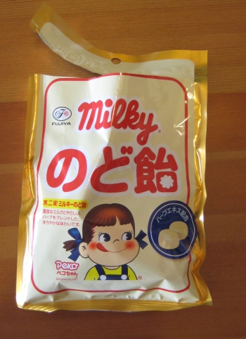 ミルキーのど飴