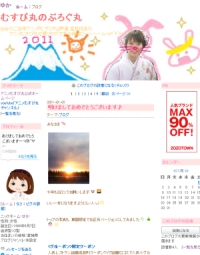 むすび丸のぶろぐ丸のTOP画像がお正月仕様に(*´ω`*)
