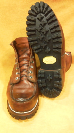 レットウィング　セッターにVibram100
