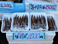 函館朝市で海鮮丼