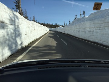 雪の壁１