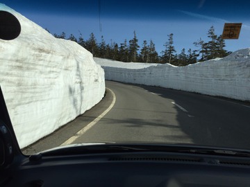 雪の壁２