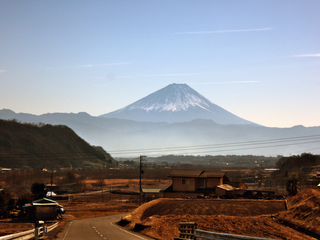 山梨県からの富士山