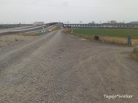 多賀城市南宮より岩切方面を見る1