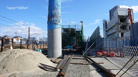 JR仙石線「多賀城地区連続立体交差」工事#6