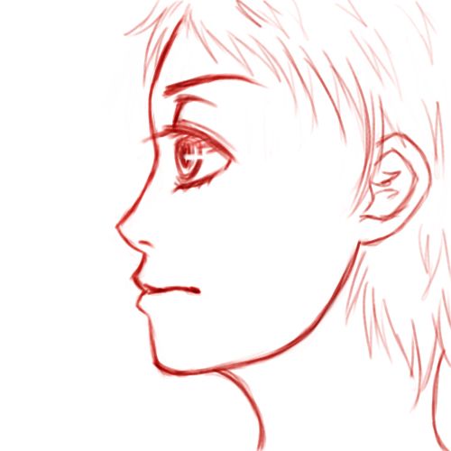 たまにはオリジナルを描いてみる。