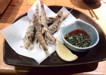 目光の唐揚げ！