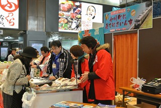 「女川に来てけさいん市」 in 仙台駅(~3日まで) 「女川に来てけさいん市」 in 仙台駅(~3日まで)