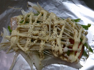 銀鮭のホイル焼き 銀鮭のホイル焼き