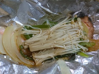 銀鮭のホイル焼き 銀鮭のホイル焼き