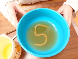 うどんで「５」！