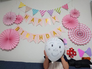 娘の5歳の誕生日祝い! 娘の5歳の誕生日祝い!