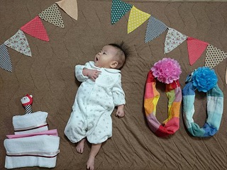 100日目の記念撮影