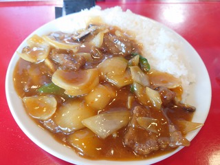 寺岡飯店の「中華風カレー」 寺岡飯店の「中華風カレー」