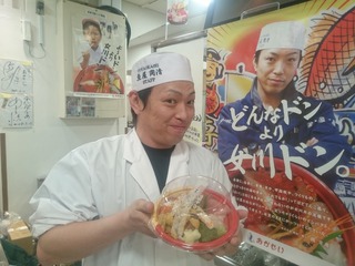 上野松坂屋で女川丼！（１２日まで）