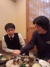 ともさん来仙飲み!