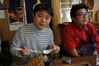 蔵王・遠刈田の食スポット「新楽&大七精肉店」
