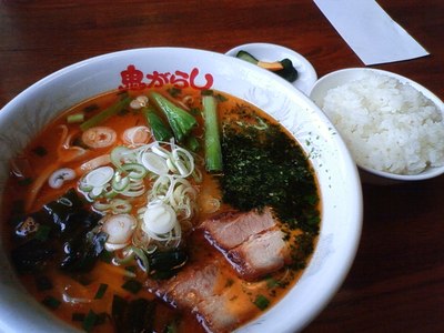 鬼がらし江俣店の「辛味噌ラーメン」