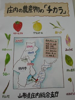 庄内の農産物のチカラ