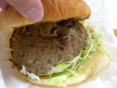 蔵王温泉ジンギスバーガー